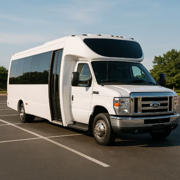 Charter Bus Rental Wilmington 20 Passenger Minibus
